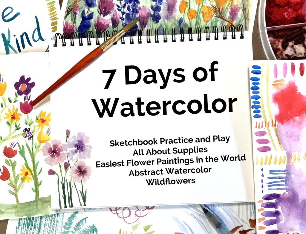 7 Days Of Watercolor painting classes