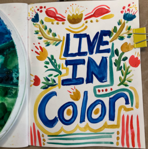 Live In Color Sketchbook watercolor