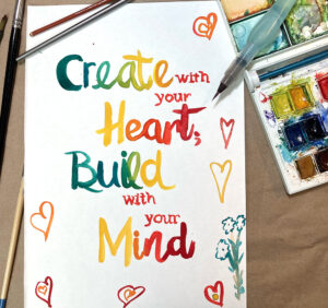 Create with your heat rainbows
